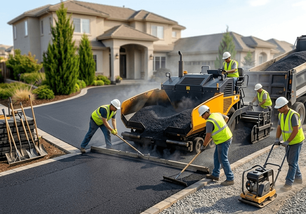 Asphalt Driveway Installation in the Bay Area
