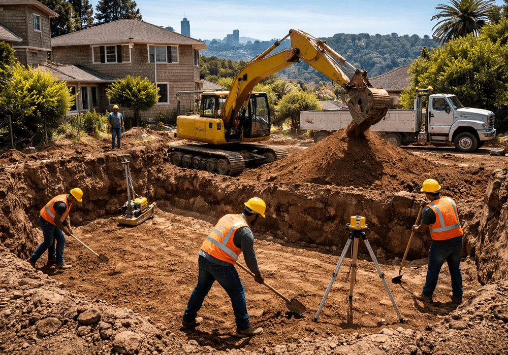 Excavation Services in the Bay Area