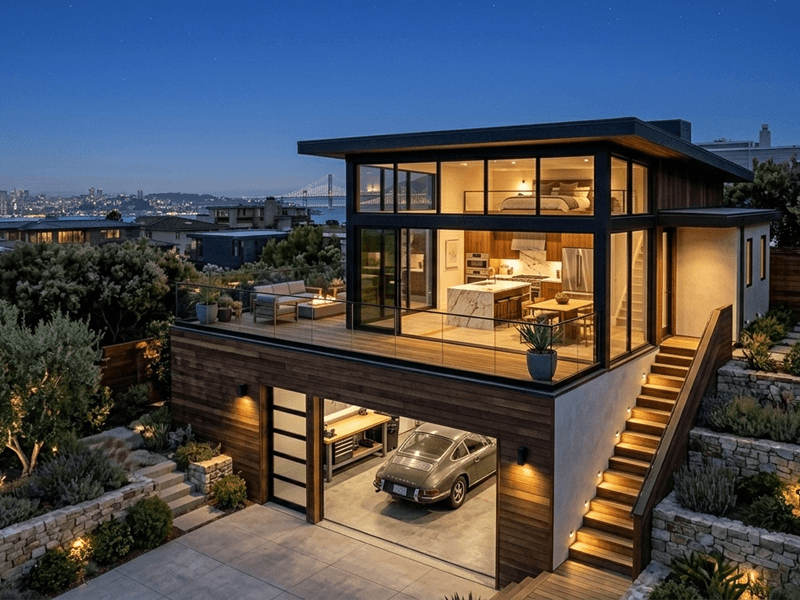 Garage & Loft ADU Construction in the Bay Area