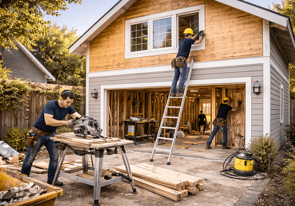 Garage & Loft ADU Construction in the Bay Area