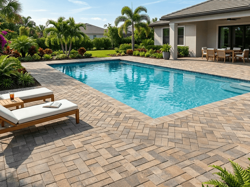 Paver Pool Deck Installation in the Bay Area