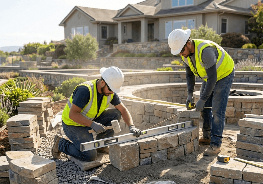 Sitting Wall Construction in the Bay Area