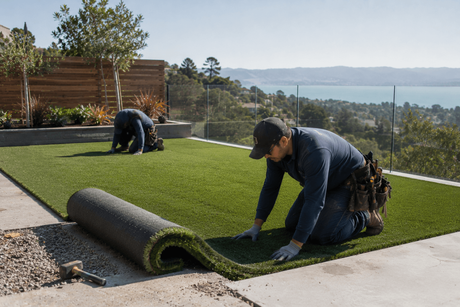 Synthetic Turf Installation in the Bay Area